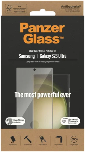PanzerGlass Ultra-Wide Samsung S23 Ultra Screen Protector EasyAligner afbeelding 3