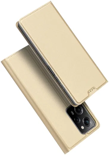 Dux Ducis Skin Pro Xiaomi Redmi Note 12 Pro / Poco X5 Pro Hoesje Goud afbeelding 4