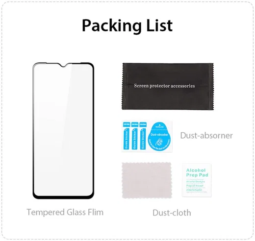 Dux Ducis Samsung Galaxy A34 Screen Protector 9H Tempered Glass afbeelding 7