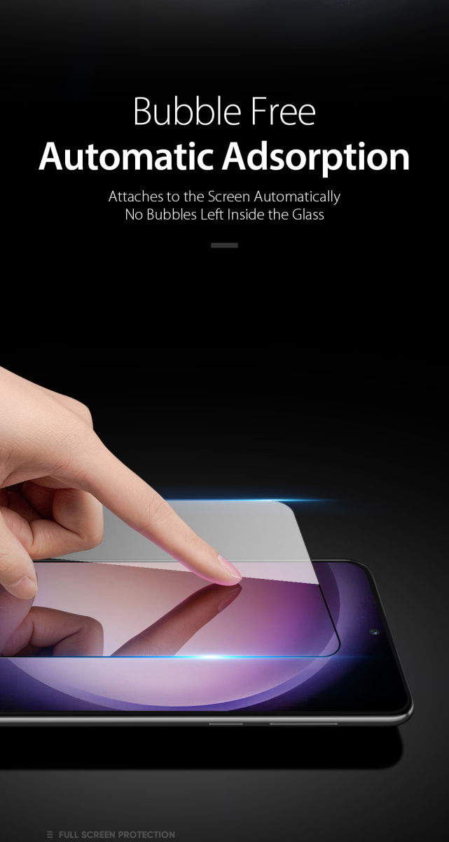 Dux Ducis Samsung Galaxy S23 Plus Screen Protector 9H Tempered Glass afbeelding 7