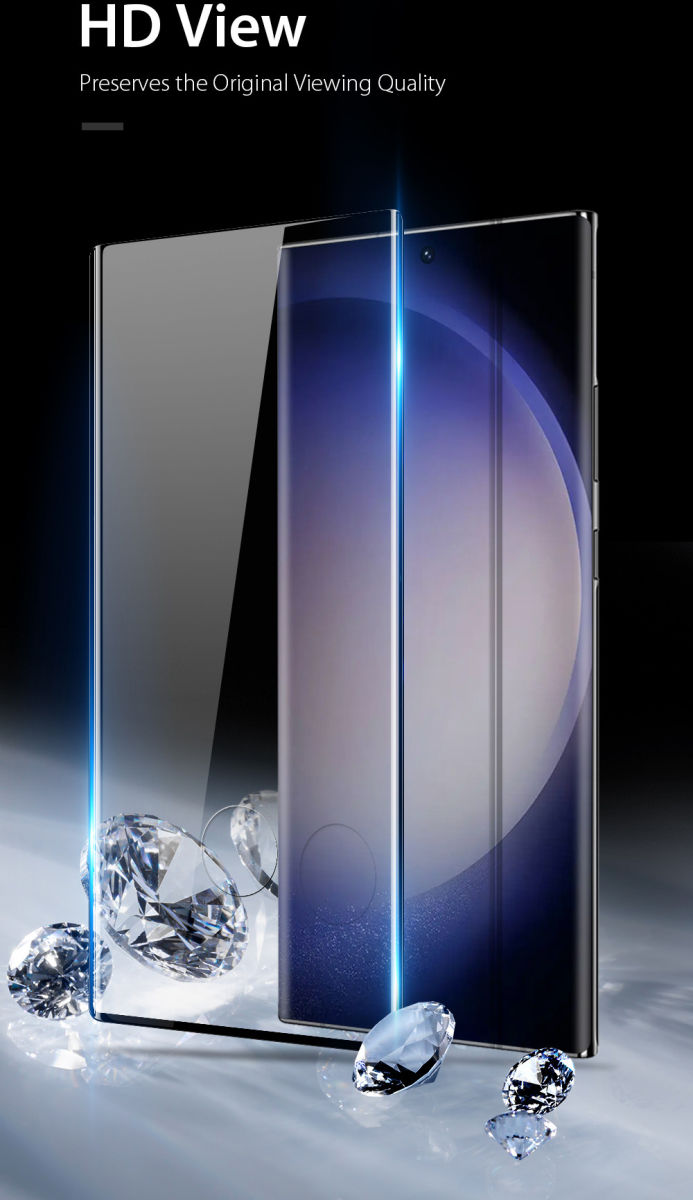 Dux Ducis Samsung Galaxy S23 Ultra Screen Protector 9H Tempered Glass afbeelding 6