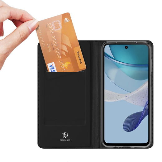 Dux Ducis Skin Pro Motorola Moto G53 Hoesje Portemonnee Zwart afbeelding 2