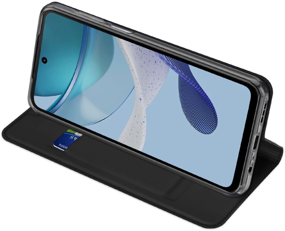 Dux Ducis Skin Pro Motorola Moto G53 Hoesje Portemonnee Zwart afbeelding 6