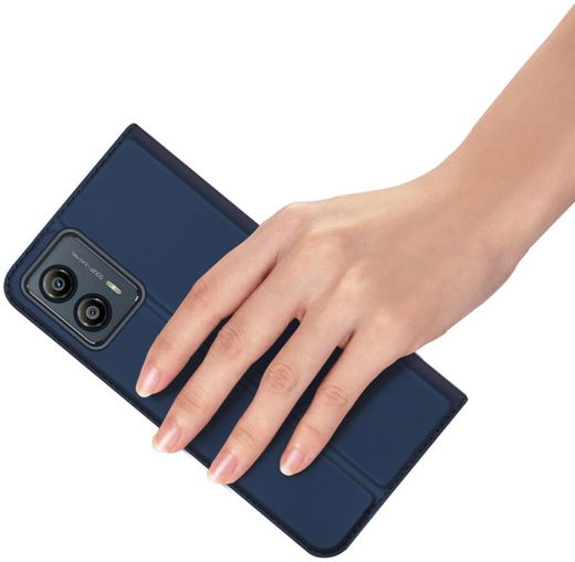 Dux Ducis Skin Pro Motorola Moto G53 Hoesje Portemonnee Blauw afbeelding 8