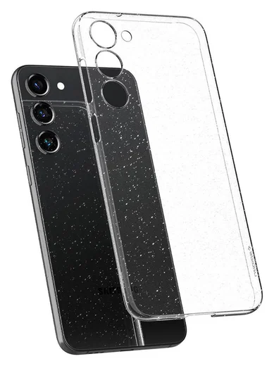 Spigen Air Skin Samsung Galaxy S23 Plus Hoesje Back Cover Glitter afbeelding 2