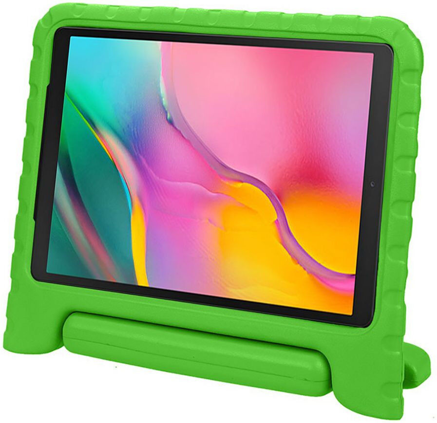 Samsung Galaxy Tab A 10.1 (2019) Kinder Tablethoes met Handvat Groen afbeelding 1