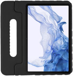 Samsung Galaxy Tab S8 / S7 Kinder Tablethoes met Handvat Zwart afbeelding