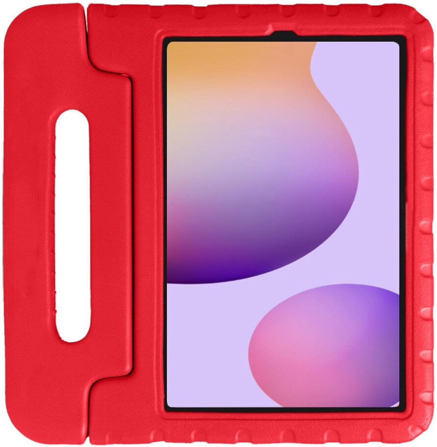 Samsung Galaxy Tab S6 Kinder Tablethoes met Handvat Rood afbeelding 1
