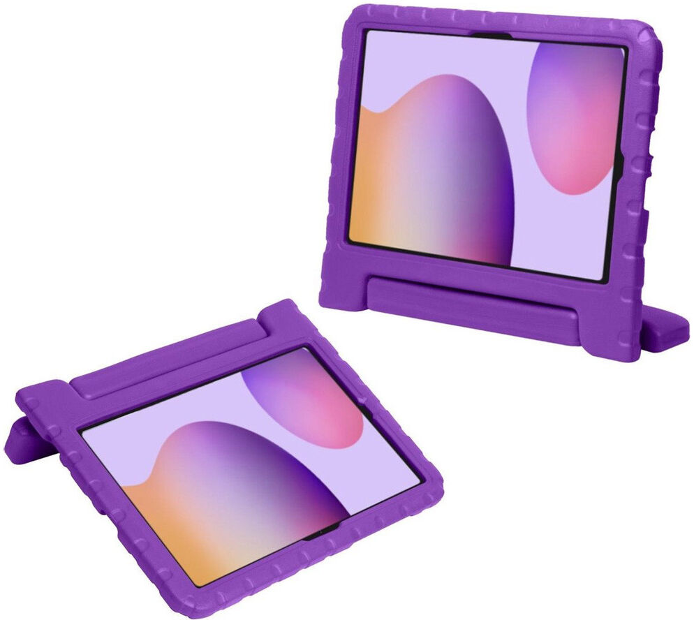 Samsung Galaxy Tab S6 Kinder Tablethoes met Handvat Paars afbeelding 2