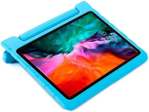 Apple iPad Pro 11 Kinder Tablethoes met Handvat Blauw afbeelding 9