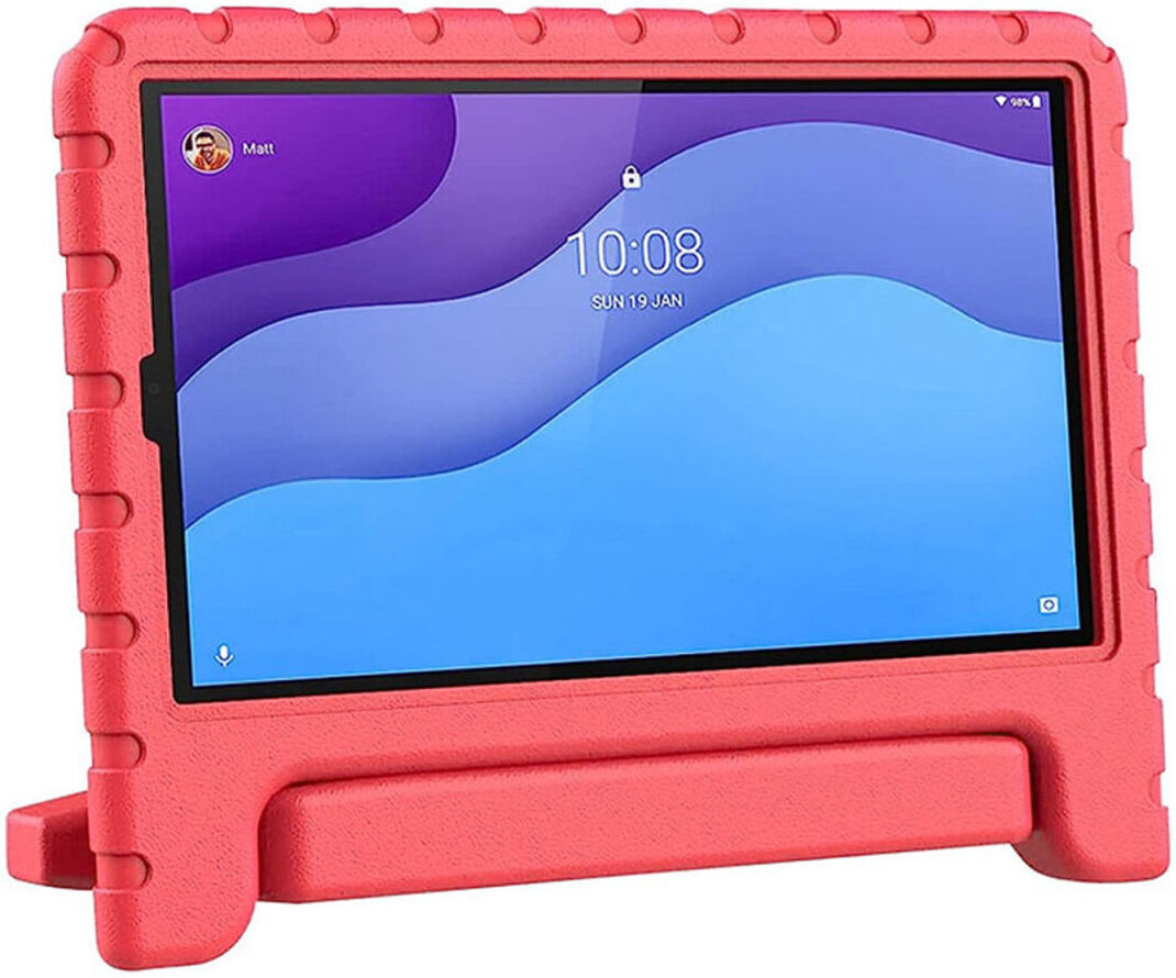 Lenovo Tab M10 HD Gen 2 Kinder Tablethoes met Handvat Rood afbeelding 1
