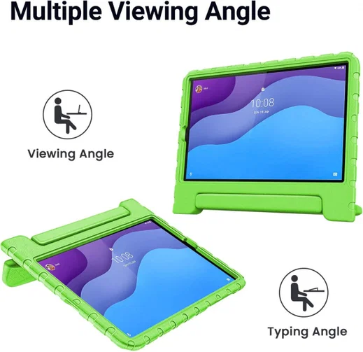 Lenovo Tab M10 HD Gen 2 Kinder Tablethoes met Handvat Groen afbeelding 5