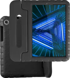 Lenovo Tab M10 Plus / FHD Plus Kinder Tablethoes met Handvat Zwart afbeelding