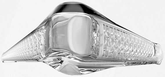 ITSKINS Spectrum R Clear Samsung Galaxy S23 Ultra Hoesje Zwart afbeelding 8
