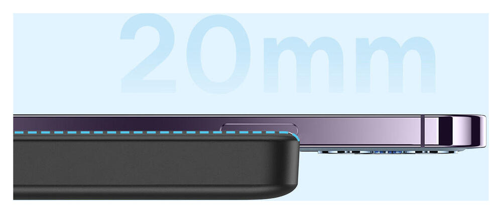 Baseus Megattach 10.000 mAh Powerbank Compact Met MagSafe Zwart 20W afbeelding 16