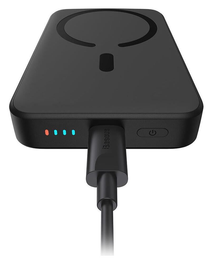 Baseus Megattach 10.000 mAh Powerbank Compact Met MagSafe Zwart 20W afbeelding 8