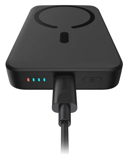 Baseus Megattach 10.000 mAh Powerbank Compact Met MagSafe Zwart 20W afbeelding 8