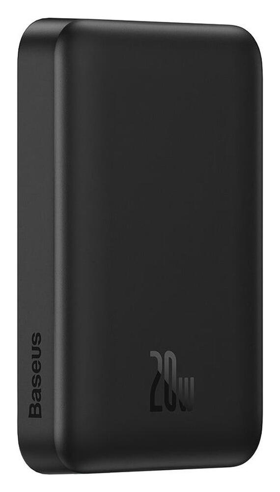 Baseus Megattach 10.000 mAh Powerbank Compact Met MagSafe Zwart 20W afbeelding 3