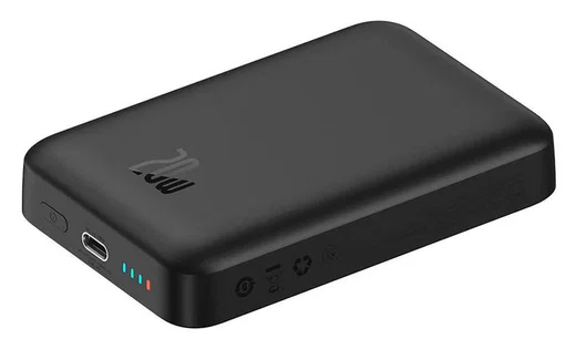 Baseus Megattach 10.000 mAh Powerbank Compact Met MagSafe Zwart 20W afbeelding 5