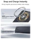 Baseus Megattach 10.000 mAh Powerbank Compact Met MagSafe Zwart 20W afbeelding 13