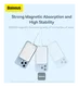 Baseus Megattach 10.000 mAh Powerbank Compact Met MagSafe Wit 20W afbeelding 6