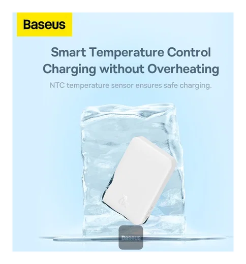 Baseus Megattach 10.000 mAh Powerbank Compact Met MagSafe Wit 20W afbeelding 7