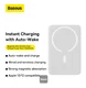 Baseus Megattach 10.000 mAh Powerbank Compact Met MagSafe Wit 20W afbeelding 9