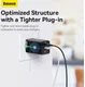 Baseus GaN5 Pro Snellader 65W PD 3.0 + 100W USB-C Kabel 1M Wit afbeelding 6