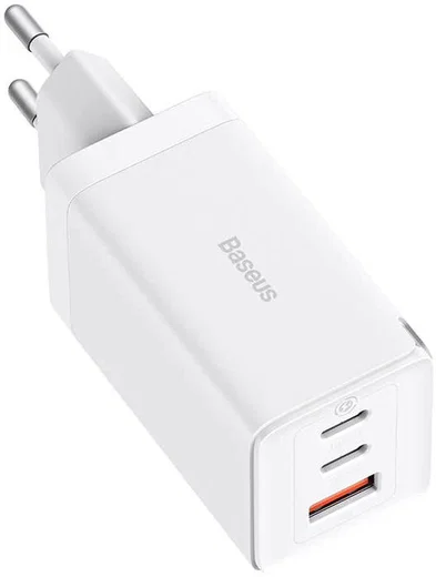Baseus GaN5 Pro Snellader 65W PD 3.0 + 100W USB-C Kabel 1M Wit afbeelding 8