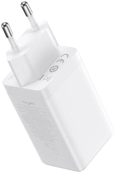 Baseus GaN5 Pro Snellader 65W PD 3.0 + 100W USB-C Kabel 1M Wit afbeelding 9