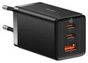 Baseus GaN5 Pro Snellader 65W PD 3.0 + 100W USB-C Kabel 1M Zwart