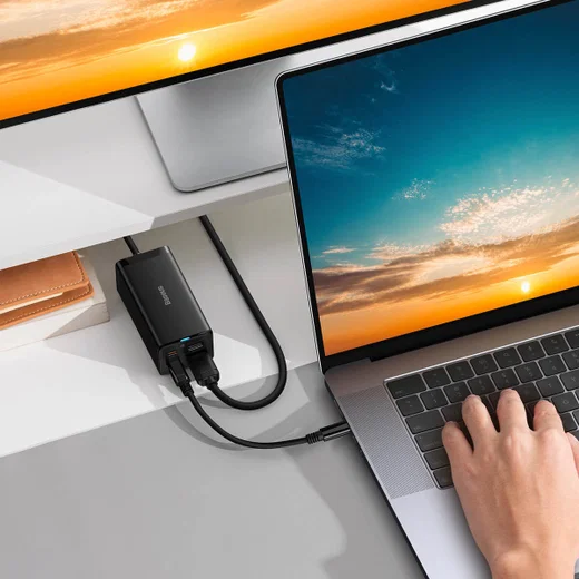 Baseus 67W Laptop Lader USB-C met HDMI Ingang 4K@30Hz afbeelding 7