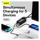 Baseus GaN3 Pro 65W Snellader Laptop/MacBook met Stopcontact Zwart afbeelding 3