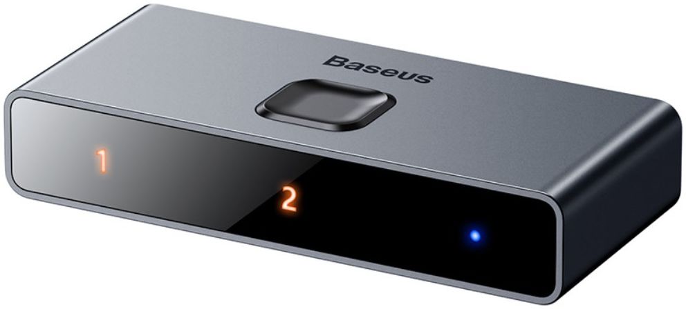 Baseus Matrix HDMI Splitter - HDMI Divider voor TV/Monitor Grijs afbeelding 11