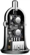 Baseus Compacte Dubbele USB Poort Autolader 4.8A Zwart afbeelding 12