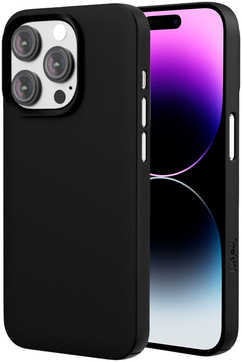 NEKIT Apple iPhone 14 Pro Hoesje met MagSafe Back Cover Dun Zwart afbeelding 1