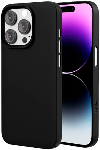 NEKIT Apple iPhone 14 Pro Hoesje met MagSafe Back Cover Dun Zwart afbeelding 1