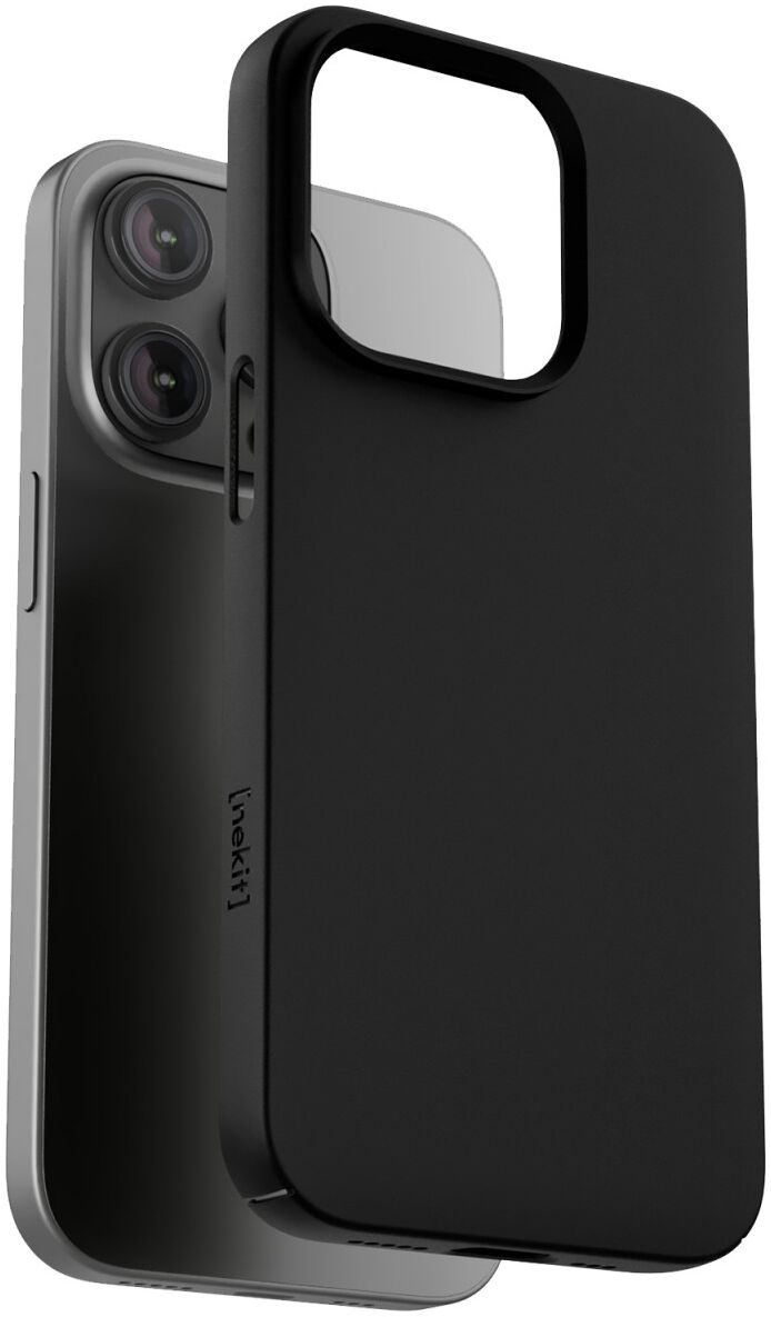 NEKIT Apple iPhone 14 Pro Hoesje met MagSafe Back Cover Dun Zwart afbeelding 2