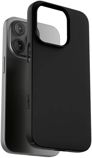 NEKIT Apple iPhone 14 Pro Hoesje met MagSafe Back Cover Dun Zwart afbeelding 2