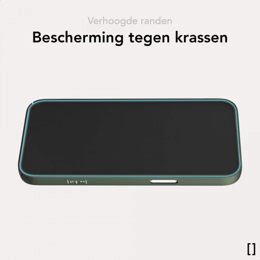 NEKIT Apple iPhone 14 Pro Hoesje met MagSafe Back Cover Dun Groen afbeelding 9