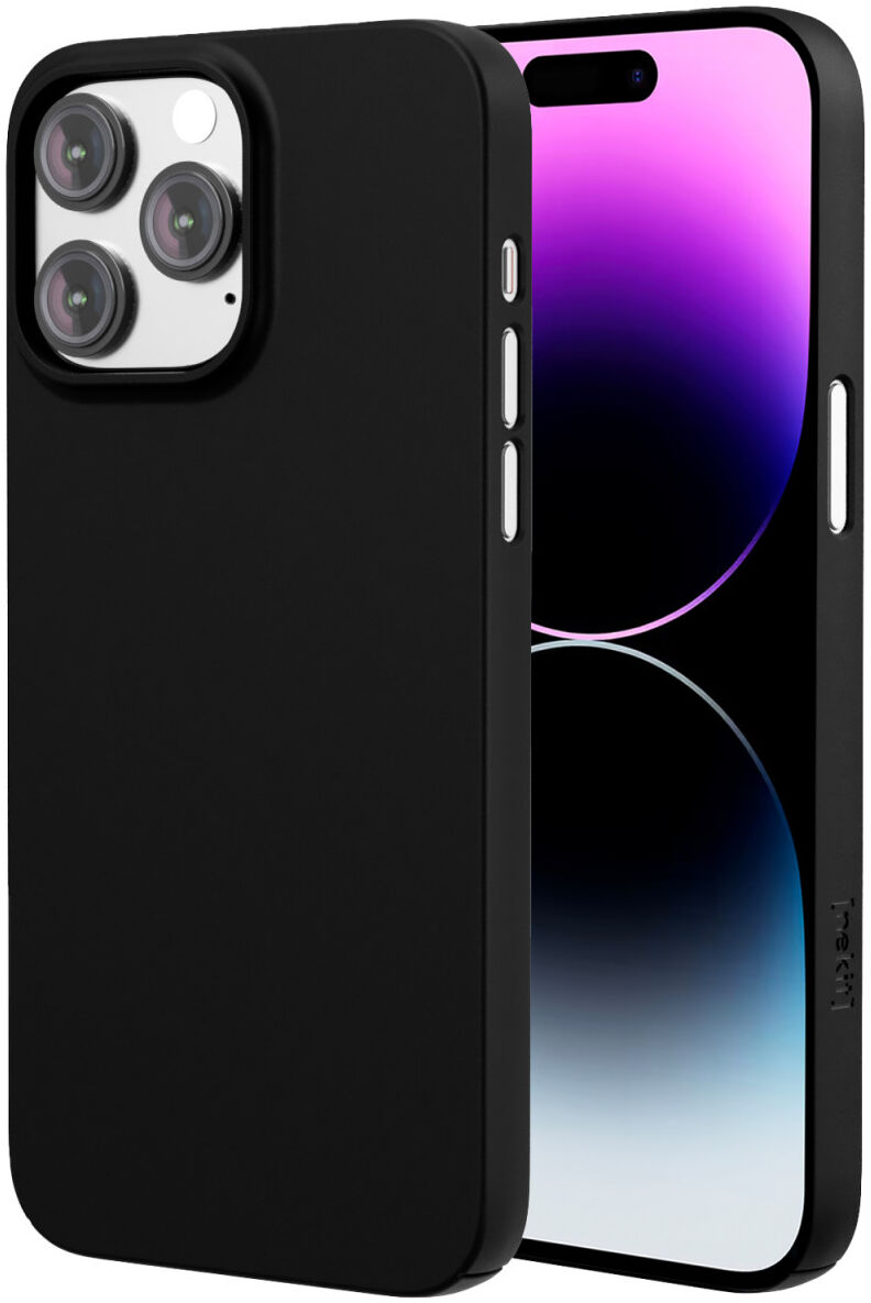 NEKIT Apple iPhone 14 Pro Max Hoesje met MagSafe Back Cover Dun Zwart afbeelding 1
