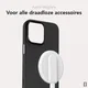 NEKIT Apple iPhone 14 Pro Max Hoesje met MagSafe Back Cover Dun Zwart afbeelding 6