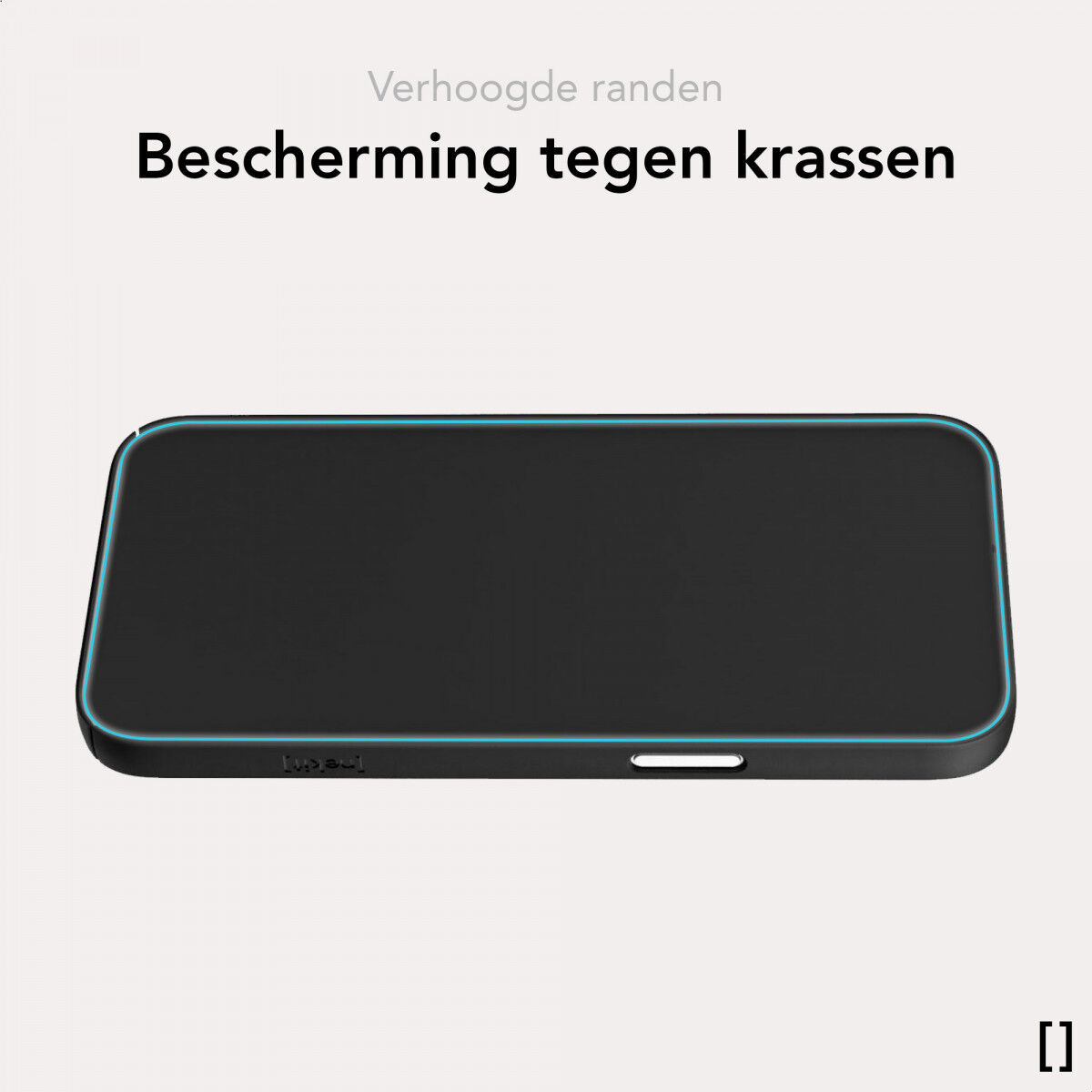 NEKIT Apple iPhone 14 Pro Max Hoesje met MagSafe Back Cover Dun Zwart afbeelding 9