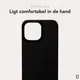 NEKIT Apple iPhone 14 Pro Max Hoesje met MagSafe Back Cover Dun Zwart afbeelding 8