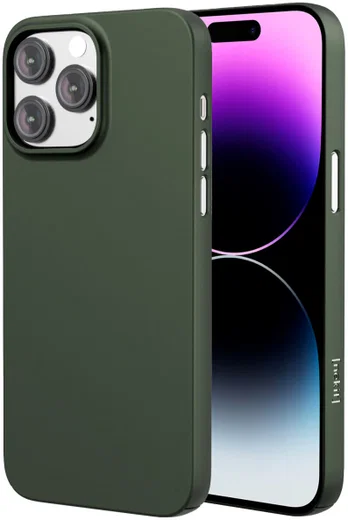 NEKIT Apple iPhone 14 Pro Max Hoesje met MagSafe Back Cover Dun Groen afbeelding 1