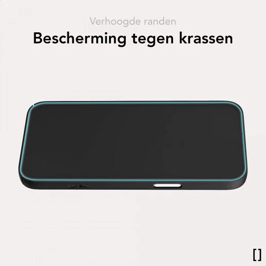 NEKIT Apple iPhone 13 Hoesje met MagSafe Back Cover Dun Zwart afbeelding 9