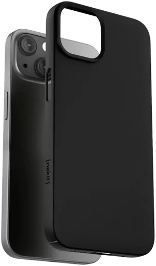NEKIT Apple iPhone 13 Hoesje met MagSafe Back Cover Dun Zwart afbeelding 2
