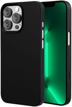 NEKIT Apple iPhone 13 Pro Hoesje met MagSafe Back Cover Dun Zwart