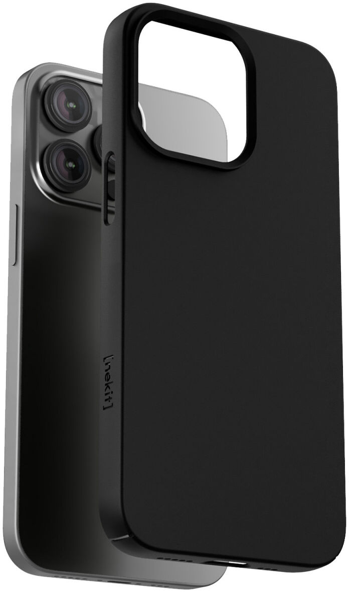 NEKIT Apple iPhone 13 Pro Hoesje met MagSafe Back Cover Dun Zwart afbeelding 2