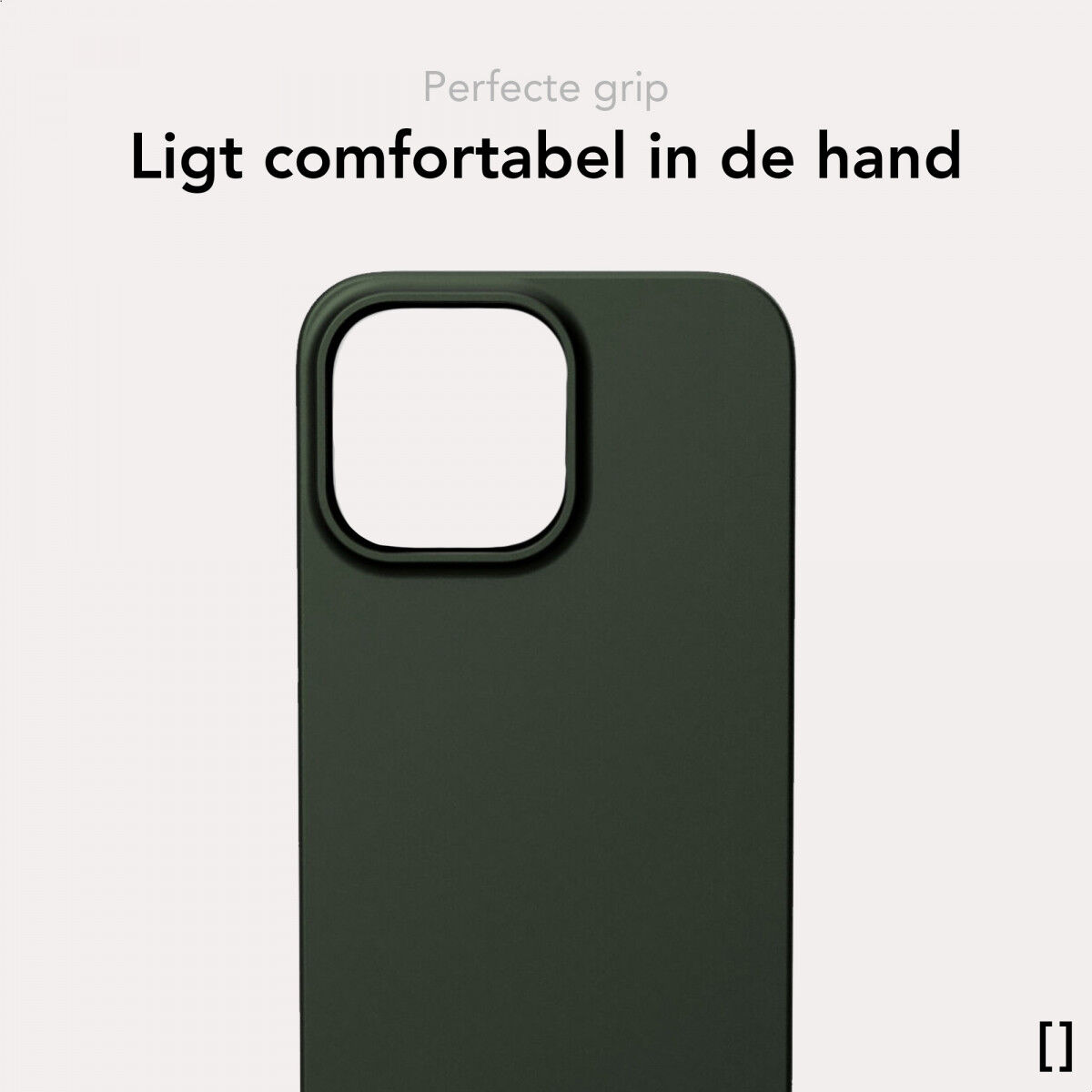 NEKIT Apple iPhone 13 Pro Hoesje met MagSafe Back Cover Dun Groen afbeelding 7